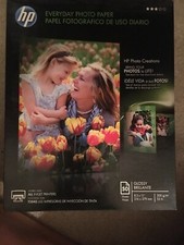 HP Everyday Photo Paper Glossy 8-1/2 x 11 50 Sheets/Pack Q8723A