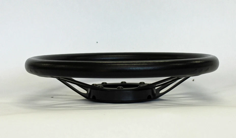 60-69 Chevy C10 C20 C30 13 1/2 «черный черный 4 спицы рулевое колесо красный галстук-бабочка  - Изображение 4 из 4