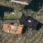 Tent Pegs Pouch Tent Stakes Storage Bag Utility Tote Bag Holder Portable Large