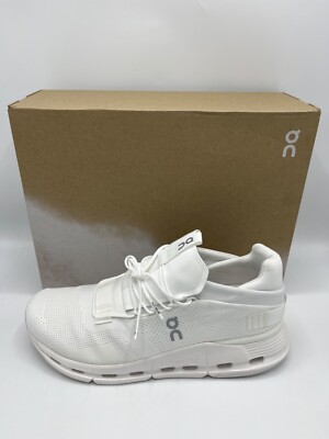 ON Cloudnova Herren Sneaker Turnschuhe Undyed Weiß UK11,5 EU47 US12