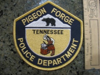 Pigeon Forge Tennessee Police patch TN