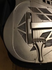 A XL Resonator Guitar. Special Intaglio Engraved.