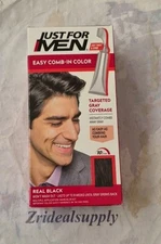 Just For Men Easy Comb In Color A-55  Real Black