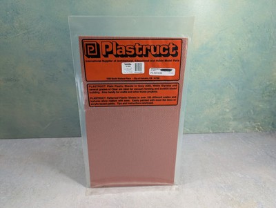 Plastruct 91606 Multi Scale Rough Brick Sheets (2pcs), Brick Retaining Wall