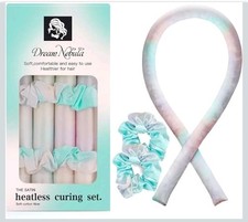 Dream Nebula Satin Heatless Curling Set Multicolor Soft Comfortable