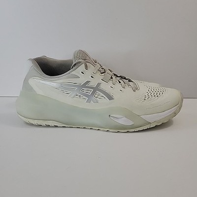Asics Gel Resolution X White Pure Silver Athletic Shoes Sneakers Womens Size 9.5