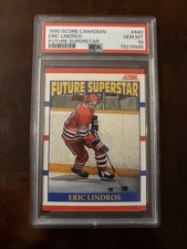1990 Score Canadian Eric Lindros  Rc Rookie #440 Psa 10 GEM MINT