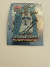 🔥1994-95 Finest W/Coating Muggsy Bogues #204 Charlotte Hornets🔥