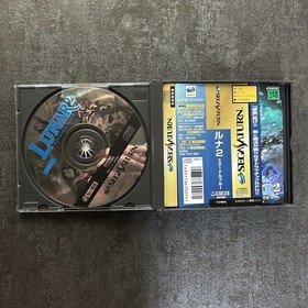 LUNAR 2 ETERNAL BLUE Sega Saturn Role Playing SS 1998 NTSC-J Japan