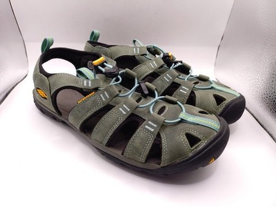Keen Clearwater Leder CNX Sandalen UK Größe 8,5 US 11 wasserdichte Schuhe