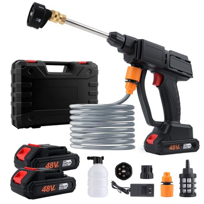 #ad Cordless Pressure Washer Portable Car Pressure Washer with 6 in 1 Nozzle Ha... $55.80
