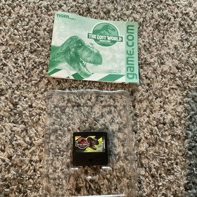 The Lost World Jurassic Park Tiger Game.Com Complete CIB TESTED & Authentic