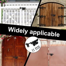 Serratura per Cancello Scorrevole Resistente per Porte in Legno e Recinzione Gia