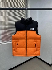 The North Face Nuptse 1996 Packable Quilted Down Vest Summit Orange/Black-S-XXL