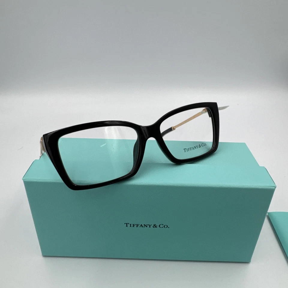 Marco negro Tiffany & Co. Tf2239U 5267-54 nuevo Foto 2 de 4