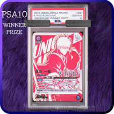 PSA 10 Union Arena BLEACH Ichigo Kurosaki Rare Winner Prize Promo 2023 Japanese