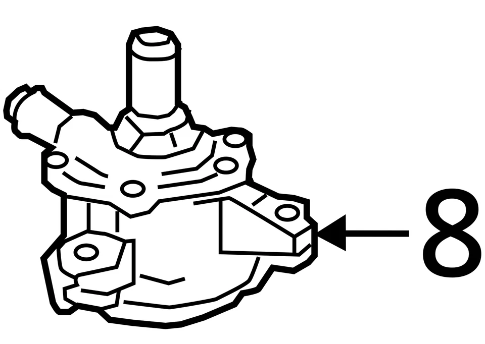 Coolant Pump Inverter Electric Fits 10-12 LEXUS RX450H 2408922 Foto 3 de 3