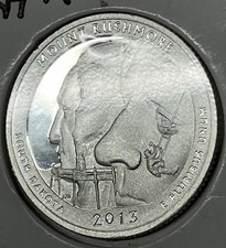 2013-S Silver Quarter Mount Rushmore    PROOF  Silver !!!