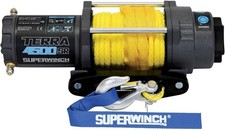 Superwinch 1145270 Terra 4500sr Powersports 4500lb 12v Dc Winch Wsynthetic Rope