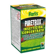 Insetticida Piretro Concentrato FLORTIS PIRETROX - 100 ml x 5L , fino a 75 mq