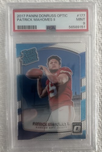 2017 Donruss Optic - Rated Rookie Patrick Mahomes II #177 (RC)