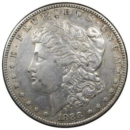 1888-S Morgan Dollar XF/AU Details Cleaned Coin A3051