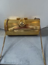 Radiant Gold Evening Clutch  