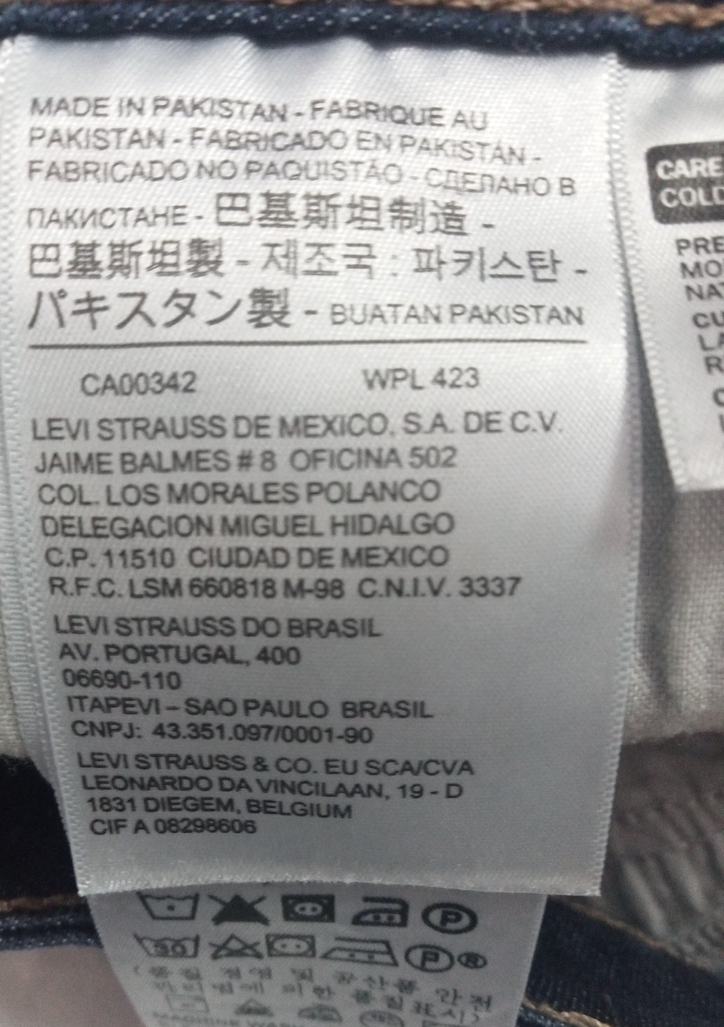 Levi's 712 dark wash straight leg jeans #straightlegjeans W27 L30 thumbnail 22