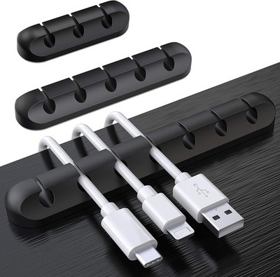 SOULWIT Kabelhalter Selbstklebend 3 Stück Kabelmanagement Kabel Organizer