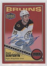 2019 O-Pee-Chee Platinum Retro Rainbow Red Rookie Zach Senyshyn #R-74 Auto 1u4h