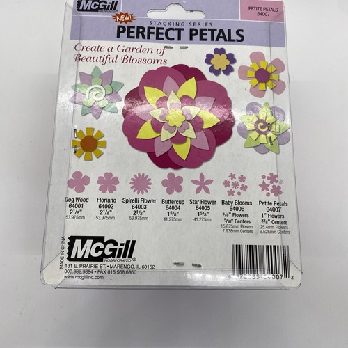 McGill Punch Flowers Petite Petals Various Sizes - Picture 5 of 9