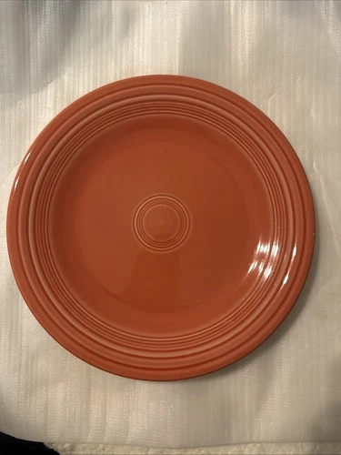 Fiesta Fiestaware Persimmon Orange 10.5" Dinner Plate New
