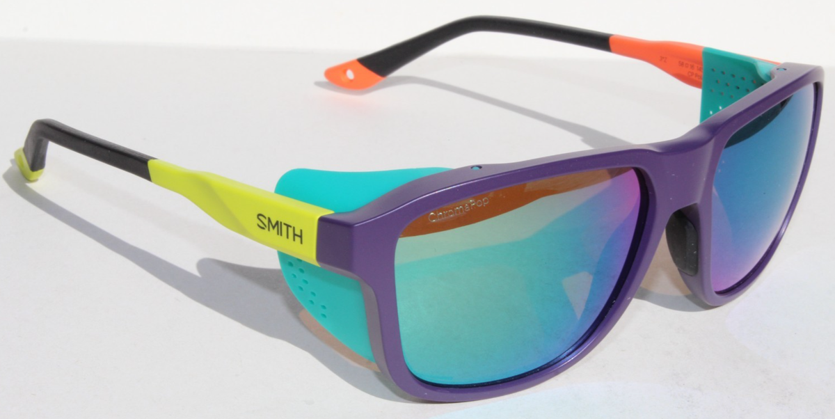 SMITH OPTICS Embark Glacier Sunglasses Purple Cinder Hi Viz