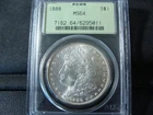 1888  Morgan Silver Dollar  PCGS  MS 64- Beautiful, Blast White, Strong Detail