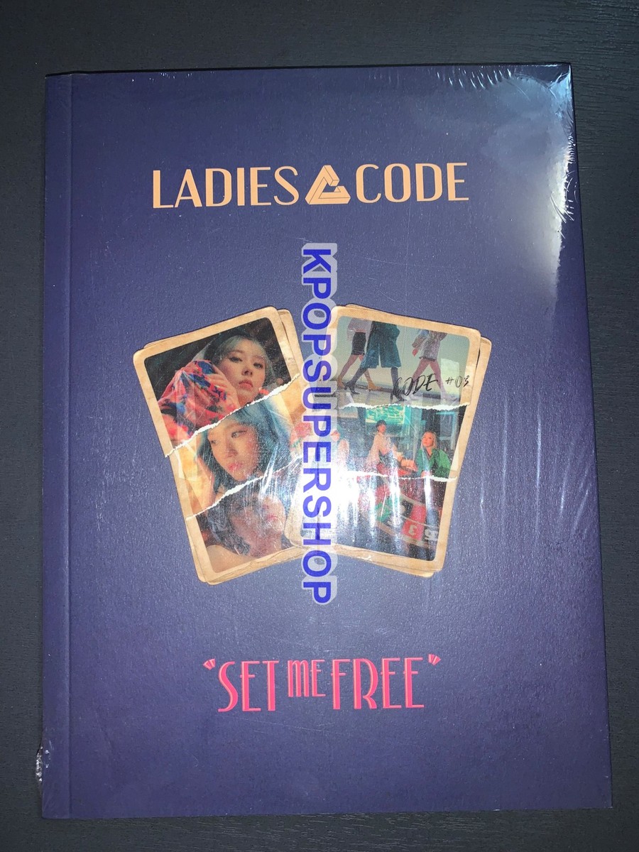 LADIES' CODE レディースコード CD アルバム セット コンプ レア Ladies Code Mini Album Code #01 Set Me Free CD Photocards New