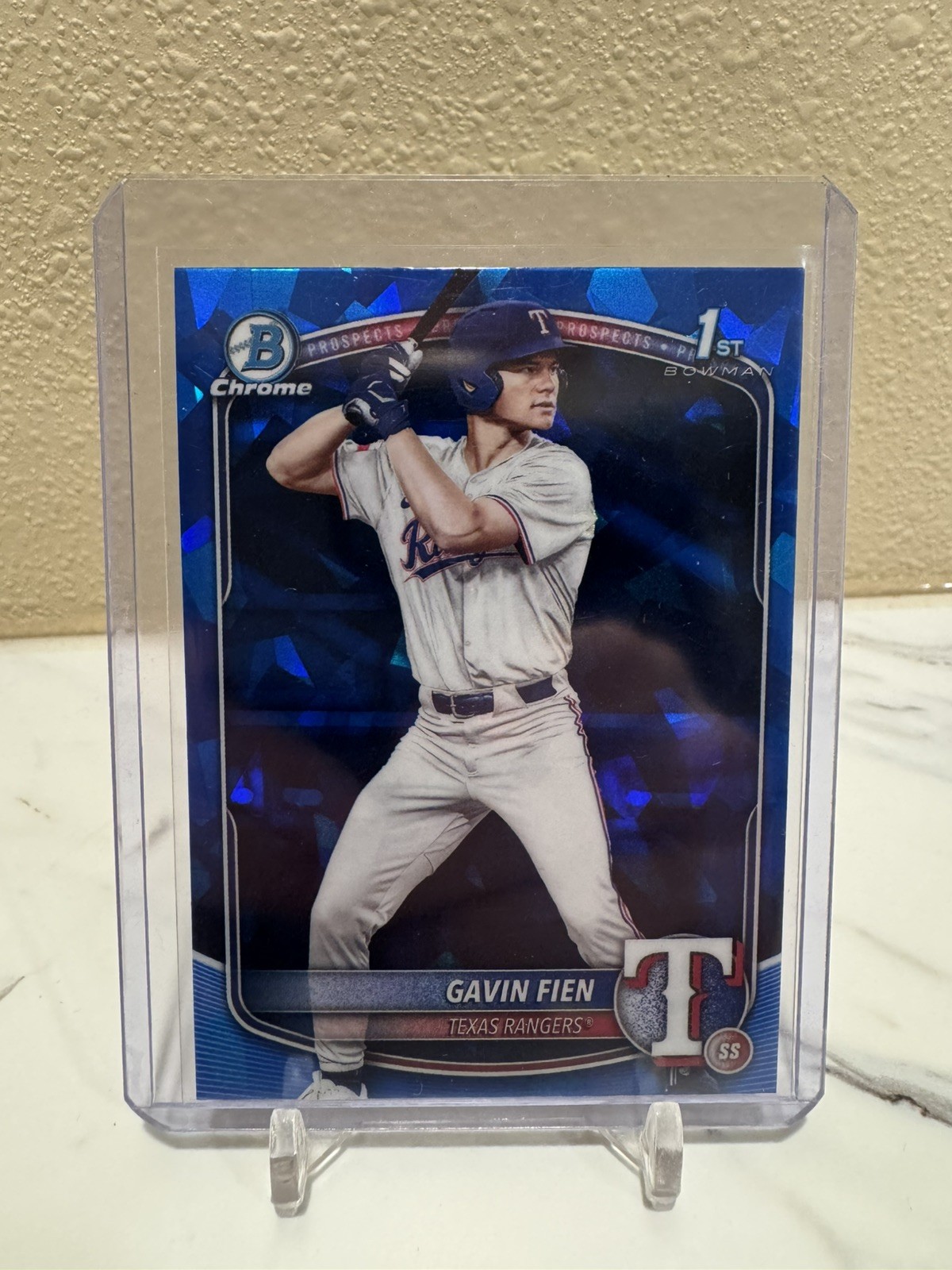 2025 Bowman Chrome Draft Sapphire Edition - Gavin Fien #BDC-15 (RC)