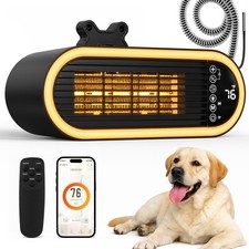 1300w Outdoor Dog House Heater With Thermostat Safe and Wifi Control Eco
