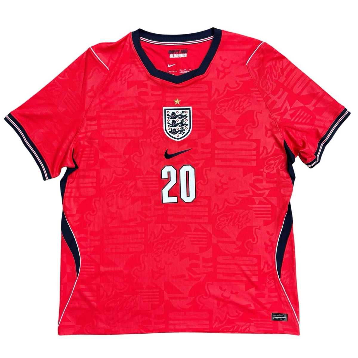 25+ Nike England Red National Team Soccer Fan Apparel & Souvenirs