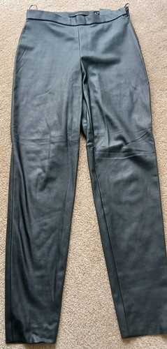 Schwarze Vero Moda Kunstlederhose Gr.M