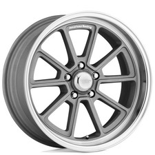 18x8 American Racing Vintage Wheels Vn510 Draft Vintage 5x120.65 Rims 1pc