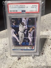 2019 TOPPS  UPDATE #58 VLADIMIR GUERRERO JR. RC BLUE JAYS PSA 10