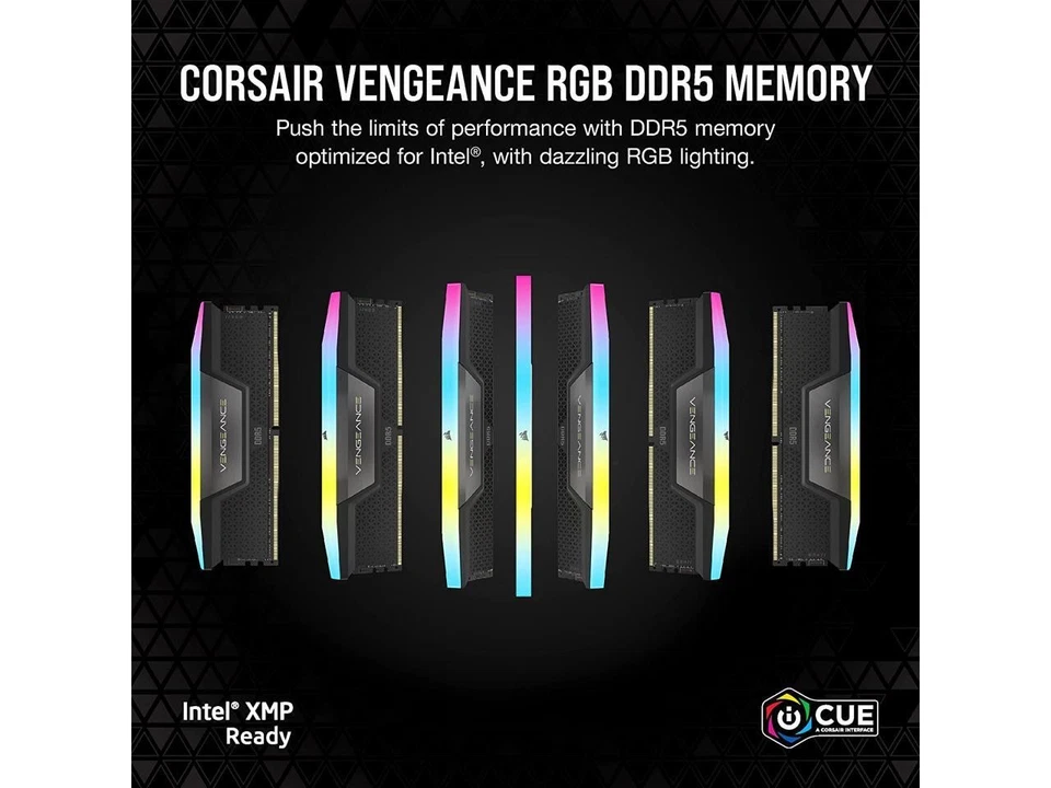 CORSAIR Vengeance 64GB (2 x 32GB) 288-Pin PC RAM DDR5 5600 (PC5 44800) Desktop M - Image 4 of 4