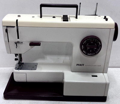 PFAFF Synchromatic 1215 Free Arm Sewing Machine West Germany w/ Pedal Tested
