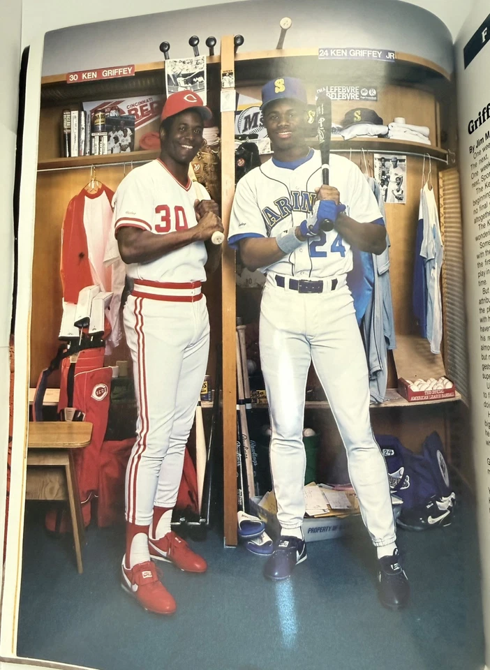 1989 年水手杂志第 1 卷第 3 版 Ken Griffey Jr 第一封面加格里菲 RC!  — 第 2/4 张图片