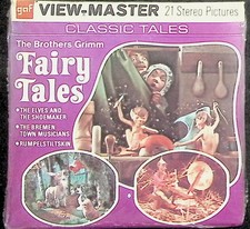 The Brothers Grimm Fairy Tales 3d View-Master 3 Reel Packet NEW SEALED