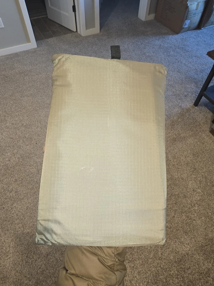 Tela de nailon Ripstop bronceada 70D 1,9 oz y recubierta de uretano por yarda a granel Foto 3 de 4