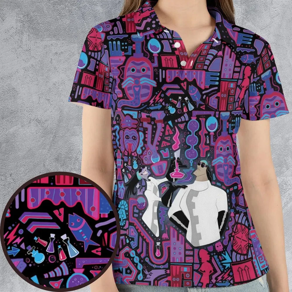 Mad Science Yzma The Emperor's Polo Shirt, Gift for Cartoon Lovers