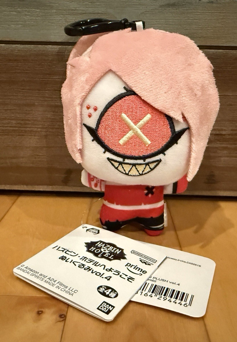 Bandai Banpresto Hazbin Hotel Chibigurumi Cherri Bomb Mini Plush
