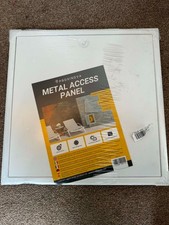 Metal Steel Access Panel Inspection Hatch 400x400mm Flush-Fit Wall Ceiling Indoo