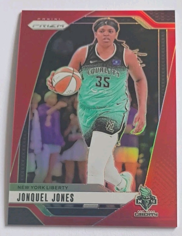 2024 Panini Prizm WNBA - Jonquel Jones #14 Red Prizm /299